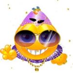 emoticono de carnaval